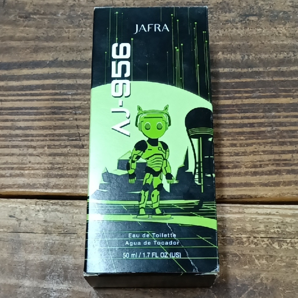 JAFRA AJ-956 Eau de Toilette with Green and Black Design